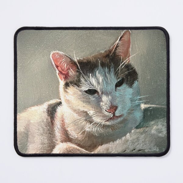 Item preview, Comfy Cat Painting designed and sold by LunaSkye Illustration.