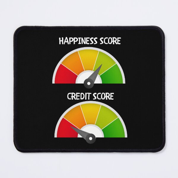 Item preview, Happiness Score vs Credit Score designed and sold by signshirtz.