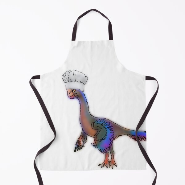 Item preview, Gigantoraptor Dinosaur Wearing a Chef Hat – animalzinhats designed and sold by Ashley’sAnimalz.