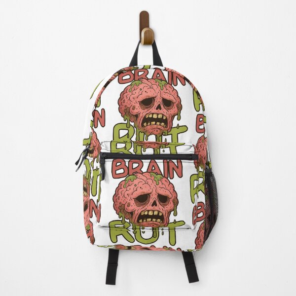 Item preview, Brain Rot Meme Cartoon – Internet Decay Aesthetic Design designed and sold by JMKPrintPress.