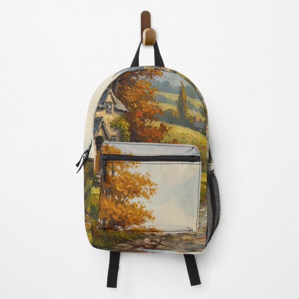 Item preview, Beautiful English Countryside Autumn Country Village designed and sold by scicilysimonee.