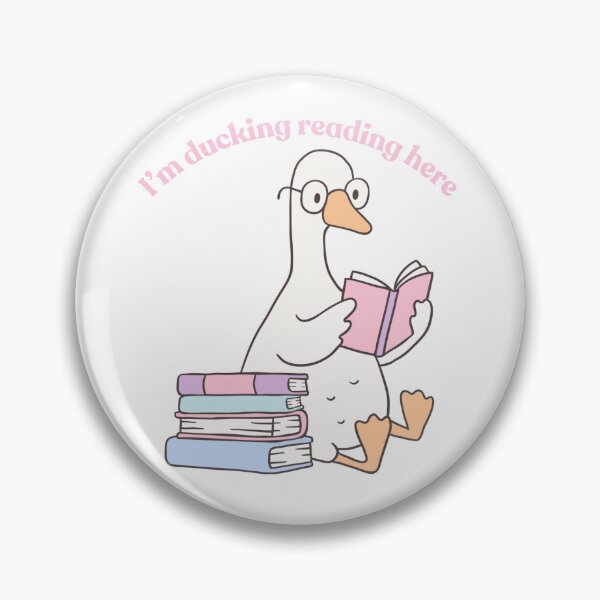 Item preview, I’m ducking reading here designed and sold by Marina Comerford.