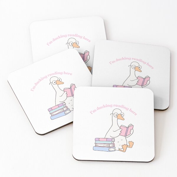 Item preview, I’m ducking reading here designed and sold by Marina Comerford.