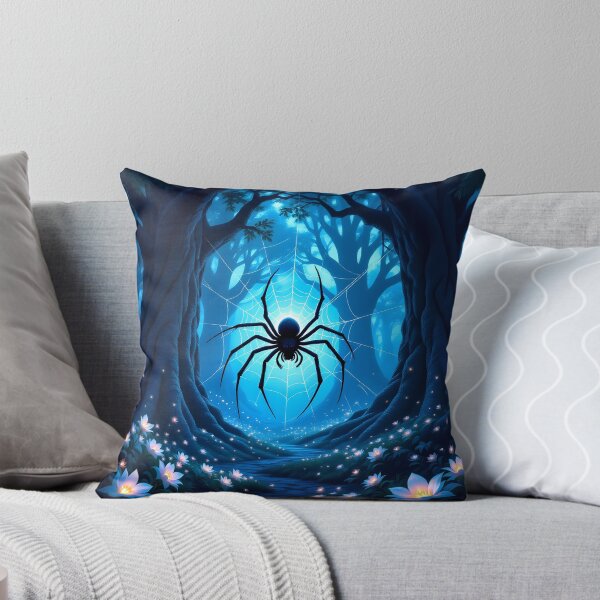 Item preview, Halloween Spooky Spider in the Woods designed and sold by Sharon Schwalbe.