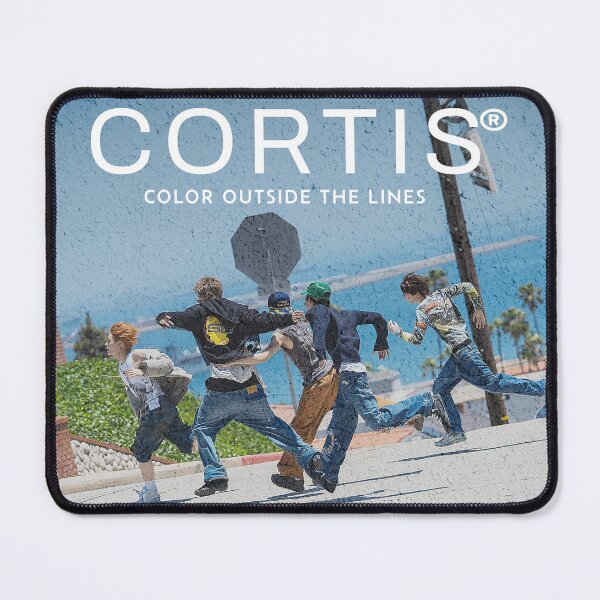 Item preview, CORTIS “Color Outside the Lines” | Creative Crew K-Pop Design designed and sold by Merch & Mood Lab.