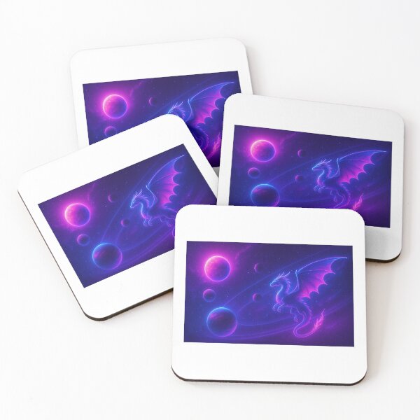 Item preview, Celestial Flight – Neon Dragon of the Infinite Orbits designed and sold by JC-Rob.