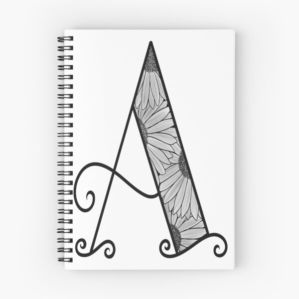 Item preview, Sunflower Letter A designed and sold by SSN-ART.