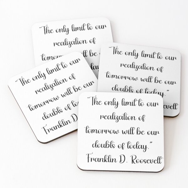 Item preview,  Franklin D. Roosevelt Quotes designed and sold by 4ever-Undaunted.