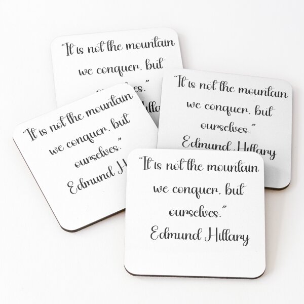 Item preview,  Edmund Hillary Quotes designed and sold by 4ever-Undaunted.