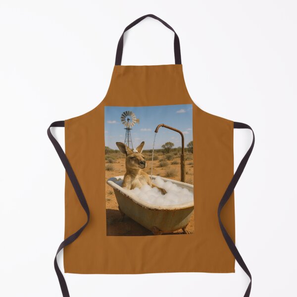 Item preview, Kangaroo Has a Bubble Bath in the Hot Sun designed and sold by Tridentulus.