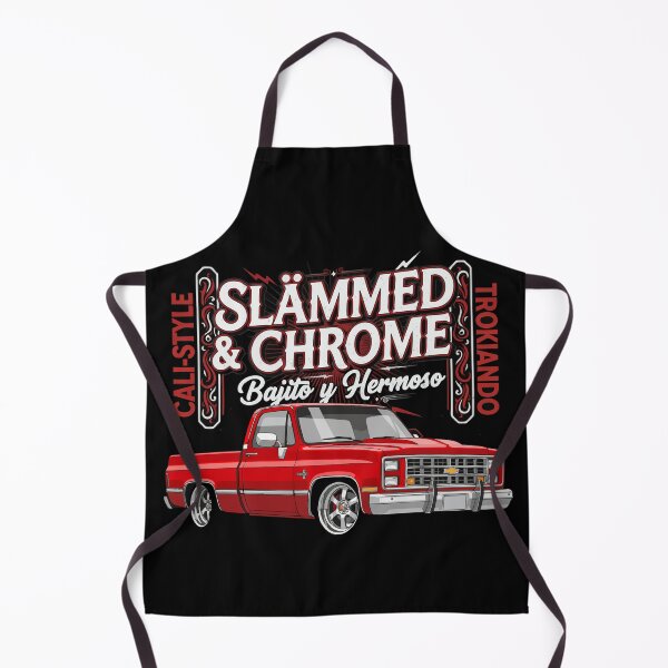Item preview, Slammed Squarebody – Custom Chevrolet C10 Truck Art designed and sold by BronArtworks.