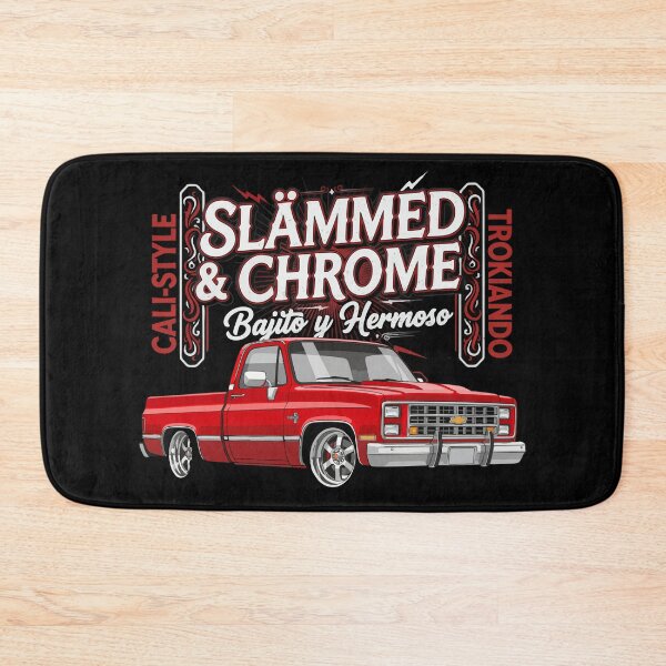 Item preview, Slammed Squarebody – Custom Chevrolet C10 Truck Art designed and sold by BronArtworks.