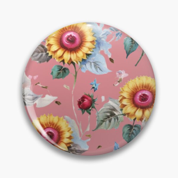 Item preview, Vintage style  sunflowers designed and sold by Nice-patterns.