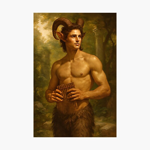 Item preview, Beautiful God Pan Satyr designed and sold by FattyMcGee.