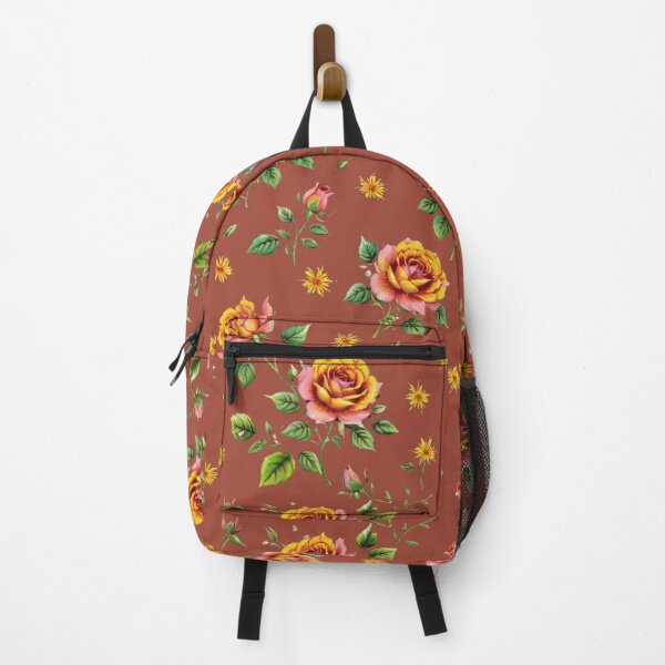 Item preview,  Vintage multicolored roses. designed and sold by Nice-patterns.