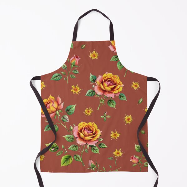 Item preview, Vintage multicolored roses. designed and sold by Nice-patterns.