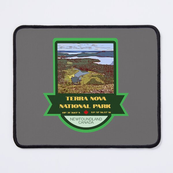 Item preview, Terra Nova National Park Vintage Retro Sticker – Canada National Park Badge Design designed and sold by RouseDesigns.