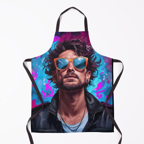 Item preview, Colorful man Portrait  designed and sold by TheStylist1.