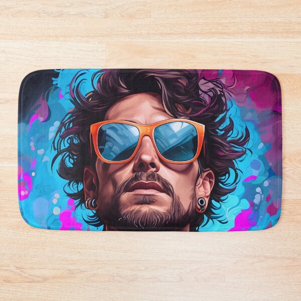 Item preview, Colorful man Portrait  designed and sold by TheStylist1.