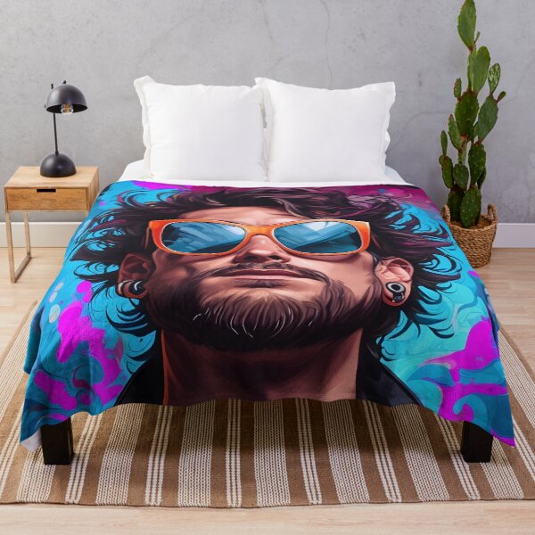 Item preview, Colorful man Portrait  designed and sold by TheStylist1.
