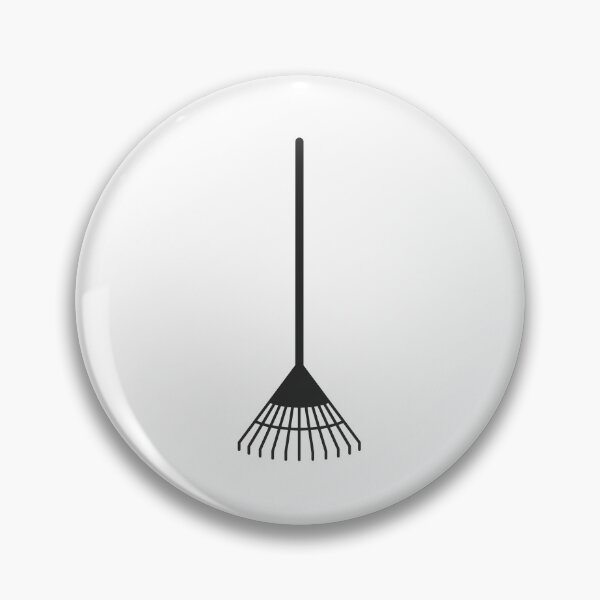 Item preview, Leaf Rake Black Icon Graphic designed and sold by THP Creative.