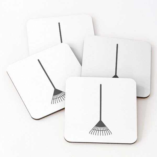 Item preview, Leaf Rake Black Icon Graphic designed and sold by THP Creative.