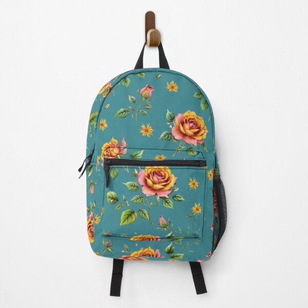 Item preview, Vintage multicolored roses. designed and sold by Nice-patterns.