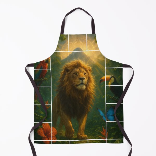 Item preview, Lion Mandala – Radiance of Calm Strength designed and sold by Zouky.art.