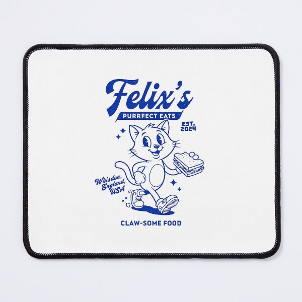 Item preview, Felix's Purrfect Eats Retro Cat Mascot Sandwich designed and sold by HoopeStylee.