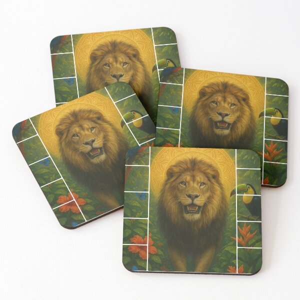 Item preview, Lion of Light – Calm Strength Within designed and sold by Zouky.art.