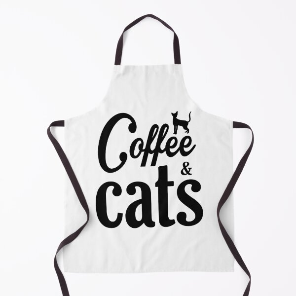 Item preview, Cats & Coffee - Black Edition designed and sold by RoastZeit.
