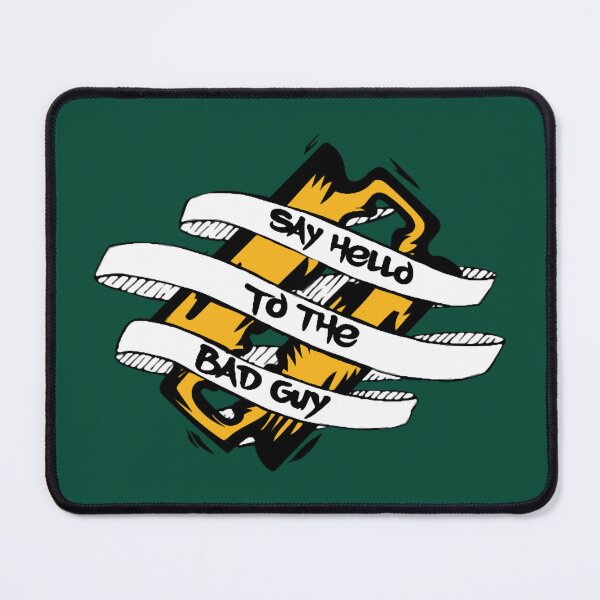 Item preview, Bad guy logo designed and sold by HouseHeroArt.