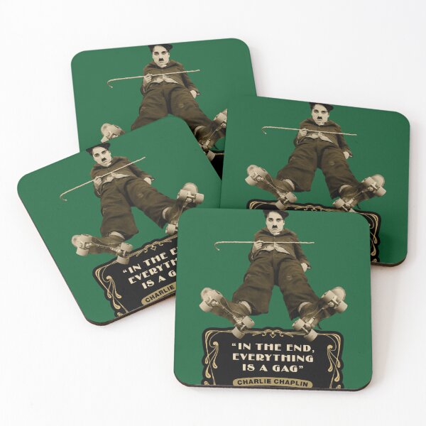 Item preview, Charlie Chaplin Quotes - _quot_In The End designed and sold by HouseHeroArt.