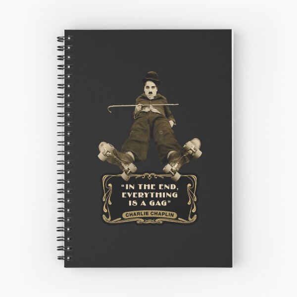 Item preview, Charlie Chaplin Quotes - _quot_In The End designed and sold by HouseHeroArt.