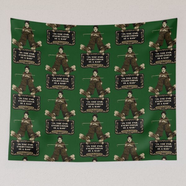 Item preview, Charlie Chaplin Quotes - _quot_In The End designed and sold by HouseHeroArt.