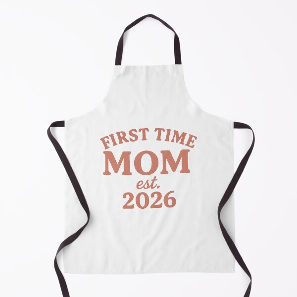 Item preview, First Time Mom est. 2026 designed and sold by CharmStudio.