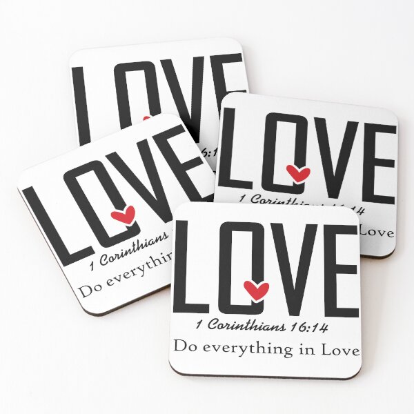 Item preview, Love; Do Everything in Love, 1 Corinthians 16:14 designed and sold by DesignsByDebQ.