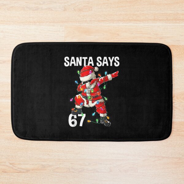 Item preview, Christmas Santa Says 67 Six Seven Meme Funny Merry Christmas designed and sold by ShanikaTutson.