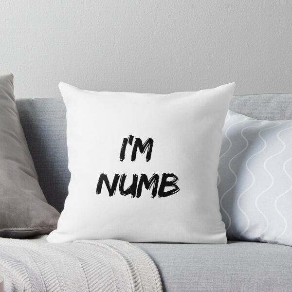 Item preview, I’m Numb — Minimalist Emotional Statement Shirt designed and sold by Humble Threadworks.
