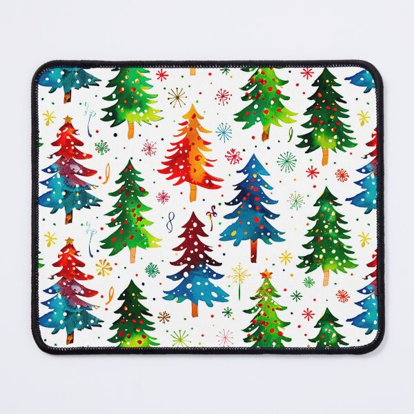 Item preview, Modern Colorful Christmas Trees Casually Sophisticated Art Designs designed and sold by DEC02.