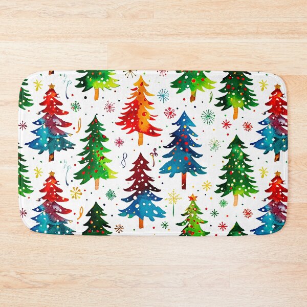 Item preview, Modern Colorful Christmas Trees Casually Sophisticated Art Designs designed and sold by DEC02.