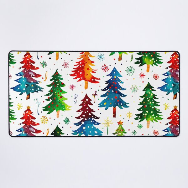 Item preview, Modern Colorful Christmas Trees Casually Sophisticated Art Designs designed and sold by DEC02.