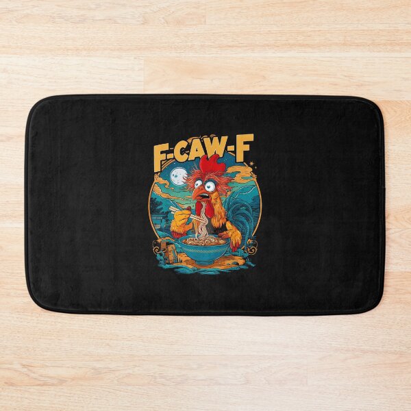 Item preview, Ramen Chicken F-Caw-F Funny Rooster Japanese Noodle Humor  designed and sold by merlinnears.