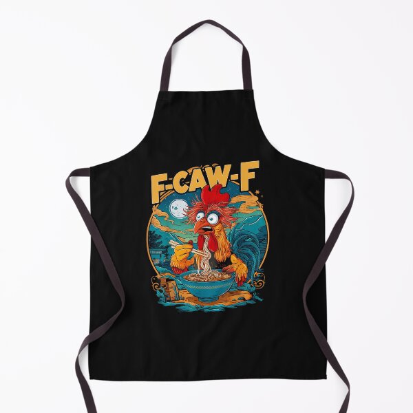 Item preview, Ramen Chicken F-Caw-F Funny Rooster Japanese Noodle Humor  designed and sold by merlinnears.