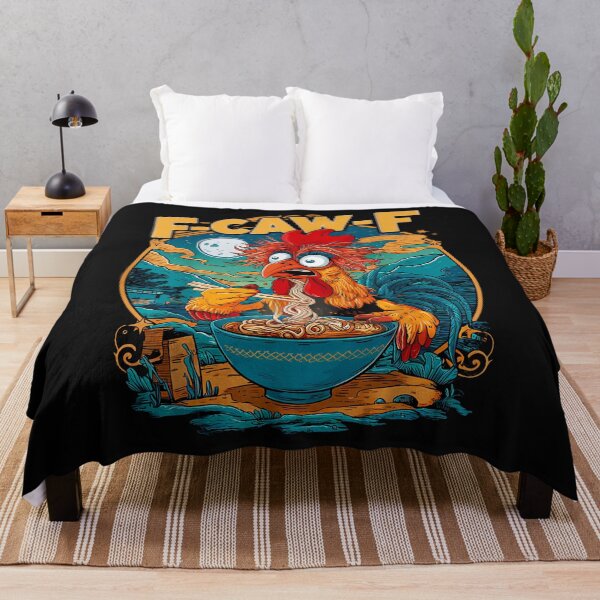 Item preview, Ramen Chicken F-Caw-F Funny Rooster Japanese Noodle Humor  designed and sold by merlinnears.