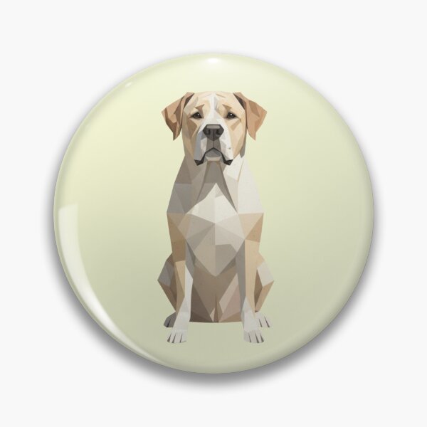 Artikelvorschau, Polygonaler Labrador Retriever sitzend Tan entworfen und verkauft von bsbd-action.