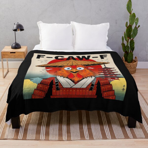 Item preview, Vintage Samurai Chicken F-Caw-F Rooster Warrior Japanese designed and sold by merlinnears.