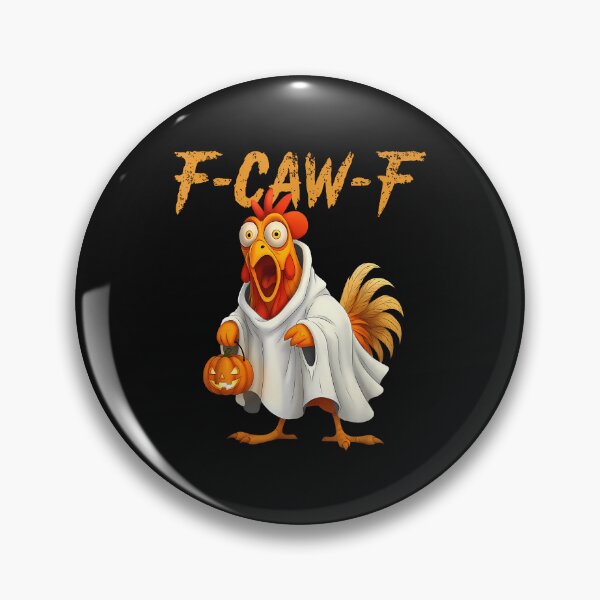 Item preview, Funny F-Caw-F Chicken Fcawf Chicken Halloween designed and sold by merlinnears.