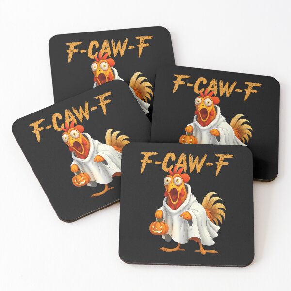 Item preview, Funny F-Caw-F Chicken Fcawf Chicken Halloween designed and sold by merlinnears.