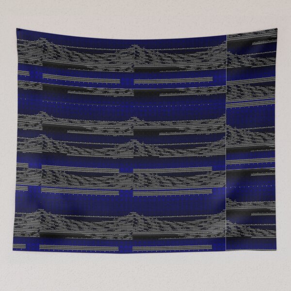 Item preview, Mountain Static Pattern designed and sold by CarpyDiem.